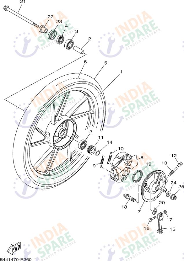 FRONT WHEEL